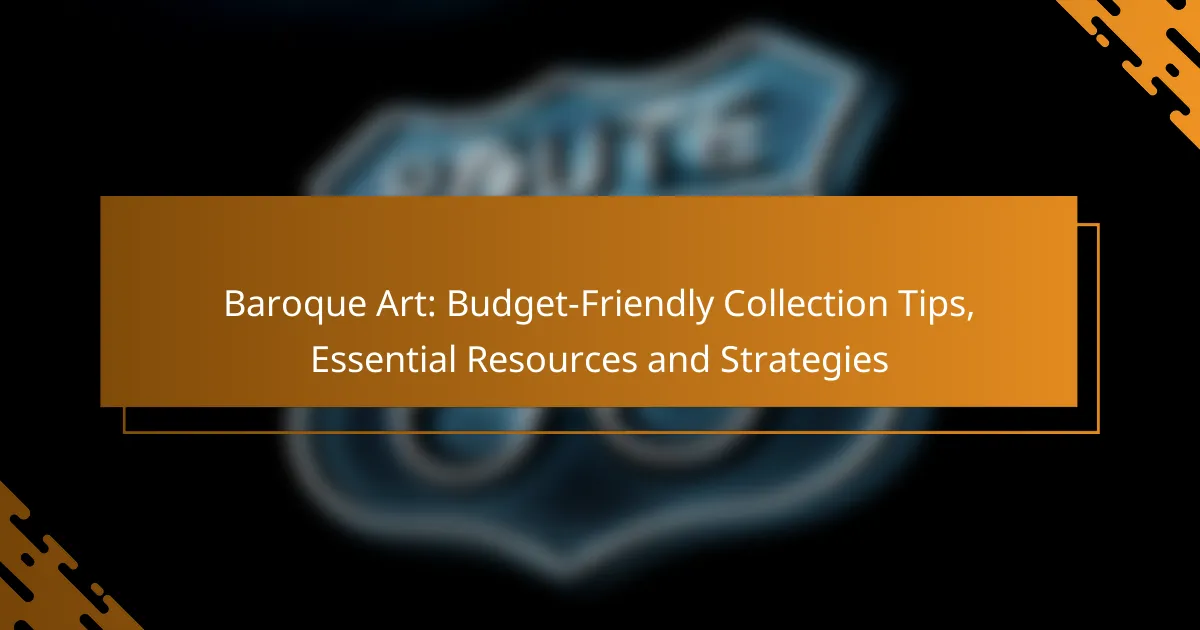 Baroque Art: Budget-Friendly Collection Tips, Essential Resources and Strategies